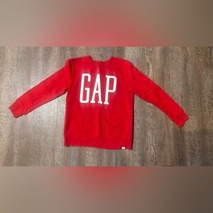 GAP Kids Red Logo Crewneck Sweatshirt – Size XL